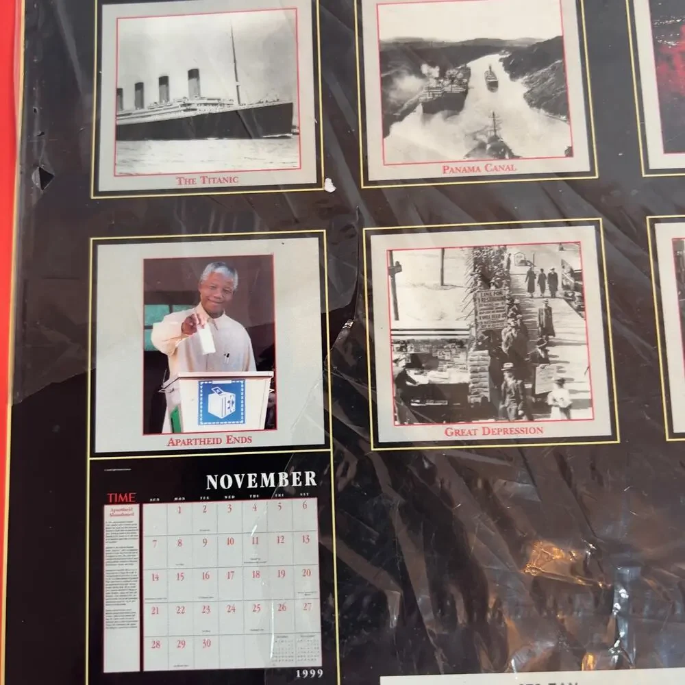 Time Great Events of the 20th Century 17-Month 2000 Calendar Aug 99 - Dec 2000